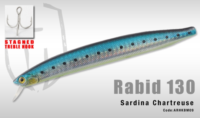 Herakles Rabid 130 Sp mm. 130 gr. 21 colore SARDINA CHARTREUSE